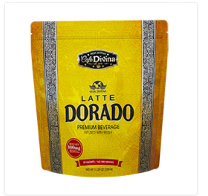Latte Dorado Vida Divina | Bebida Premium Instantánea