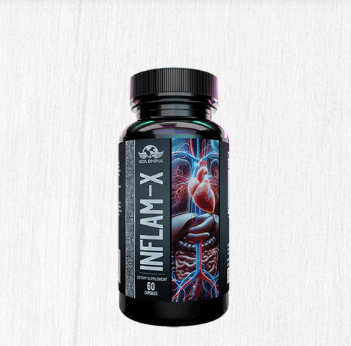 Inflam-X Vida Divina – Suplemento Herbal con Cúrcuma y Jengibre | 60 Cápsulas